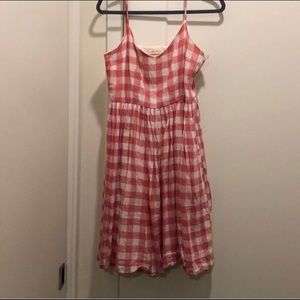 Pink Gingham Dress